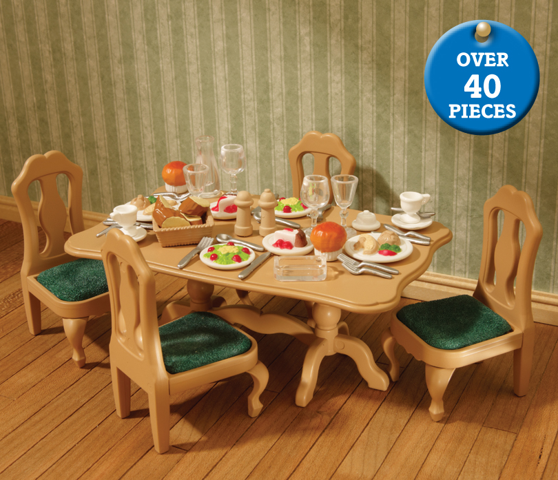 Buy Dining Room Set (*) online, Sylvanian Families