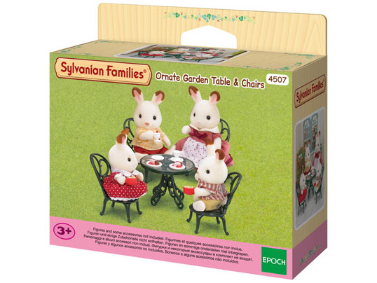 Buy [SF] Ornate Garden Table & Chairs online, - Sylvanian Families