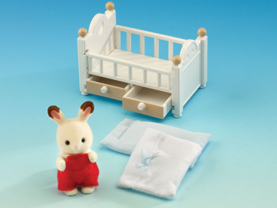 Chocolate Rabbit Baby Chocolate Rabbit Baby Set – Sylvanian Store Keepers