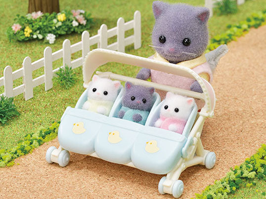 Triplets Stroller – Sylvanian Store Keepers