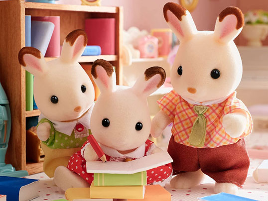 Sweet Rabbit Family Chocolate Rabbit Family: Renewal – Sylvanian Store Keepers