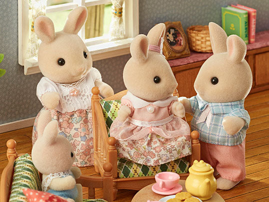 Periwinkle Rabbit Periwinkle Milk Rabbit Family Renewal – Sylvanian Store Keepers