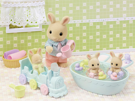 Triplets Bathtime Set – Sylvanian Store Keepers