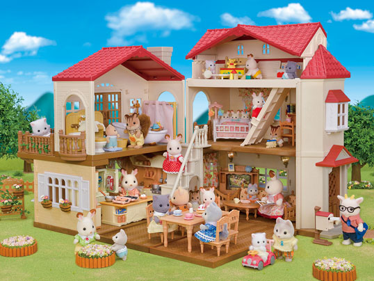 Red Roof Country Home Secret Attic Playroom – Sylvanian Store