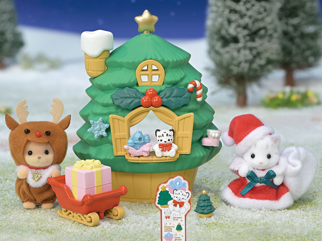 Baby Santa's Christmas Tree House – Sylvanian Store Keepers