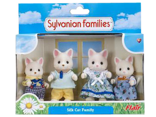sylvanian families silk cat