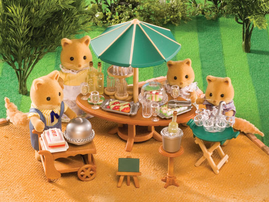 sylvanian families garden