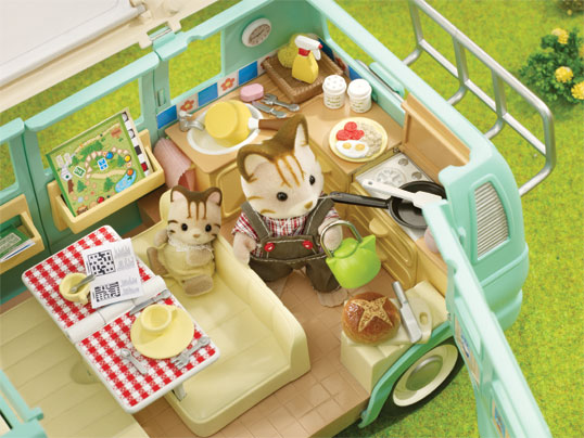 sylvanian families campervan best price