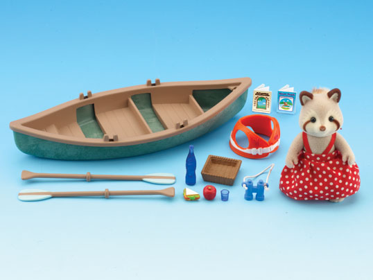 sylvanian families canoe