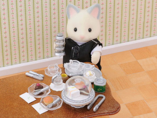 sylvanian families butler set