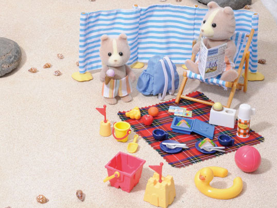 day at the seaside sylvanian