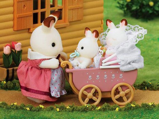 sylvanian pram